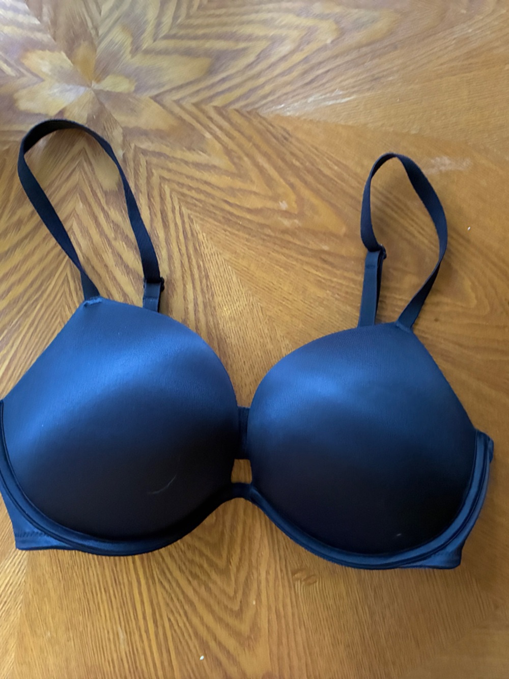 PINK Victoria's Secret Black Smooth Molded Bra